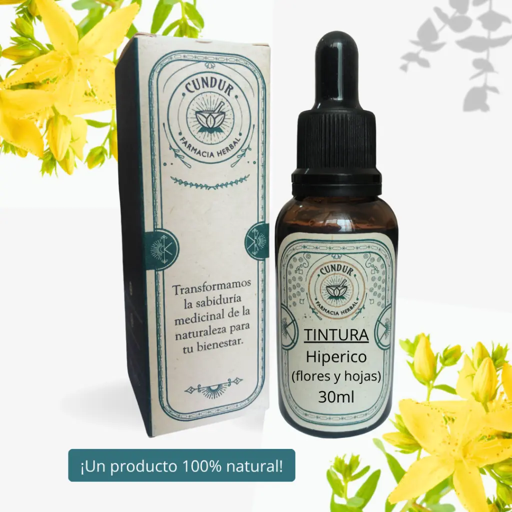 Tintura Hipérico ramas frasco 30ml