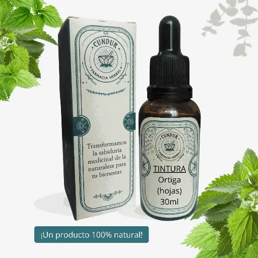[T1L01020] Tintura Ortiga hojas frasco 30ml