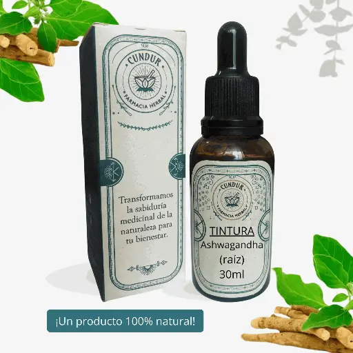 [T1L01013] Tintura Ashwaganda raíz frasco 30ml