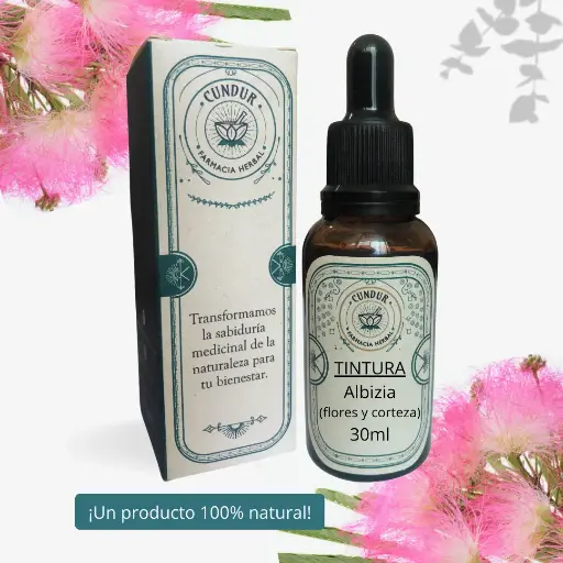 [T1L01001] Tintura Albizzia flores y raíces frasco 30ml